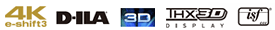 4K e-shift3 D-ILA 3D THX 3D DISPLAY isf
