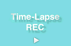 Feature-Videos Time-Lapse REC (Zeitraffer-Aufnahme)
