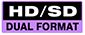 HD/SD Dual Format (wahlweise Full HD-Auflösung oder Standard-Qualität)