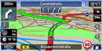 Simulated Map Color