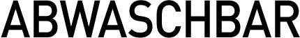 ABWASCHBAR